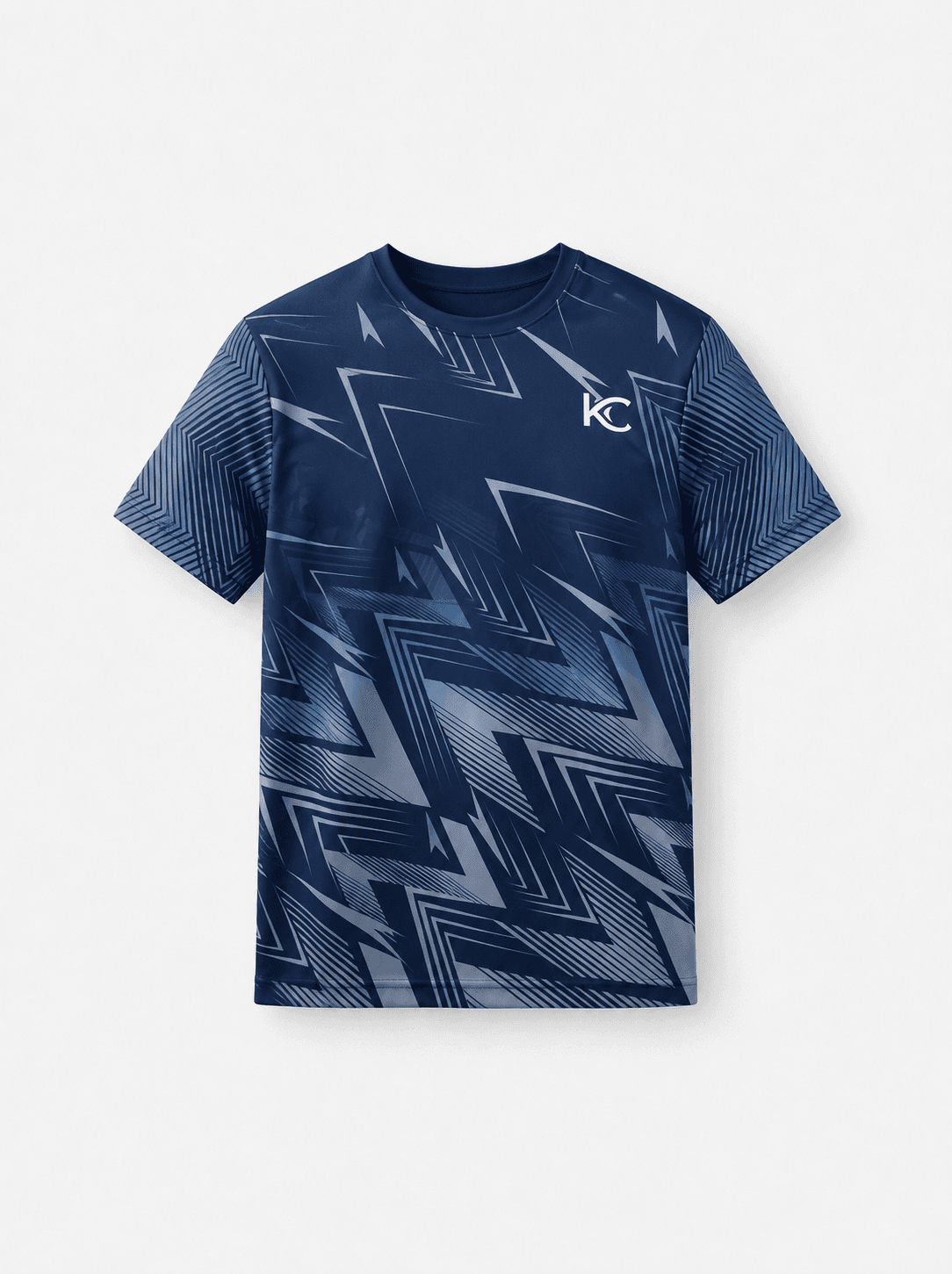 Navy Steel front view in Navy · Steel Blue